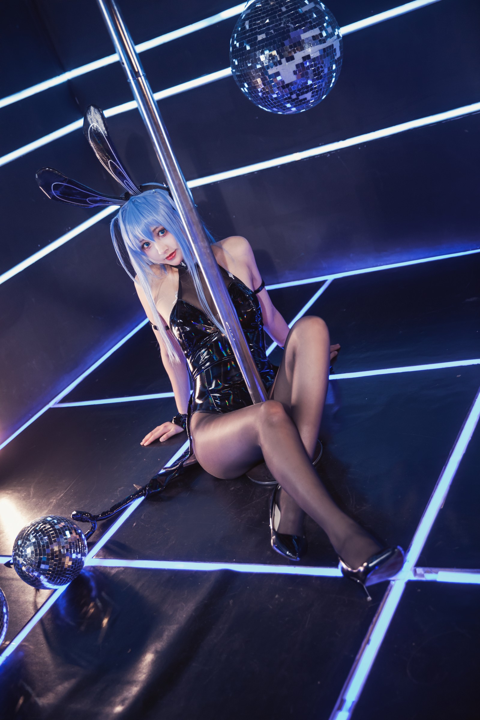 冬马路纱 新泽西 兔女郎 Cosplay 写真｜碧蓝航线角色 高清图集（35P｜424MB）插图8