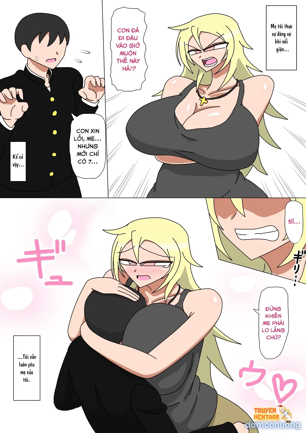 Xem ảnh Sống Cùng Với Bà Mẹ Của Tôi! [living With My Ex-deliquent Mother; Motoyan Kaa-san To Futarikiri No Seikatsu] - One Shot - tmp7j4oo5l2 - Truyenhentaiz.net