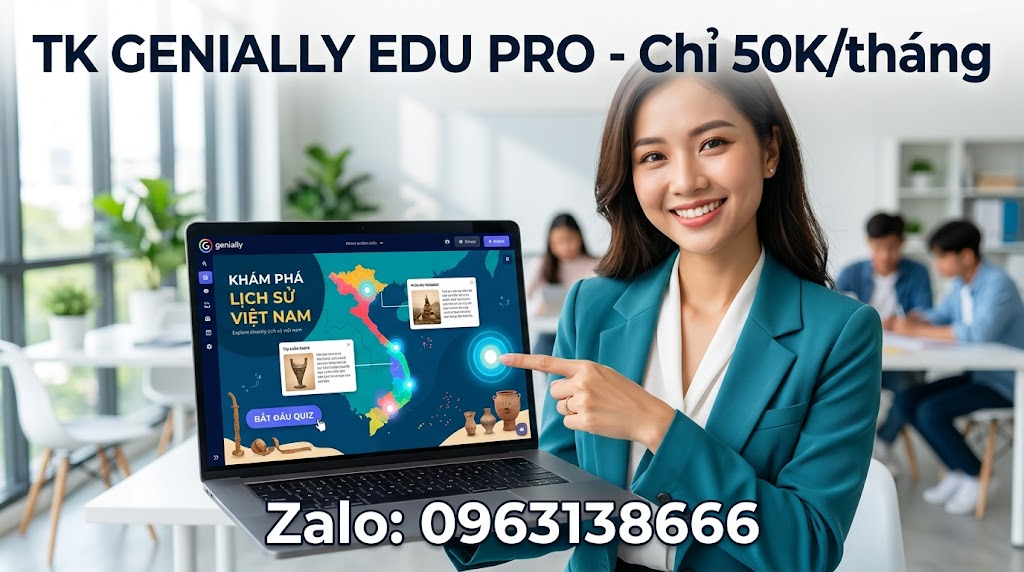 cung cấp tk genially