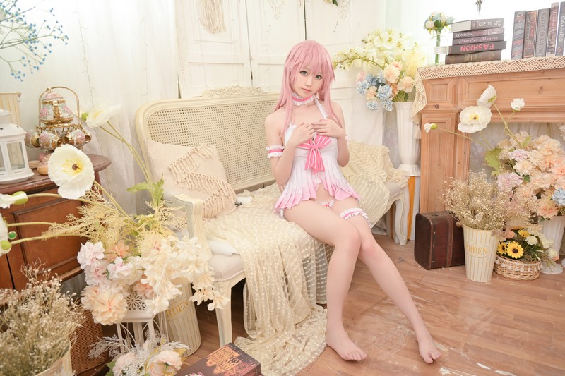 Asagiriai（愛ちゃん）芙蕾雅Cosplay写真 回复术士的重启人生角色图集 32P (134.9M)插图