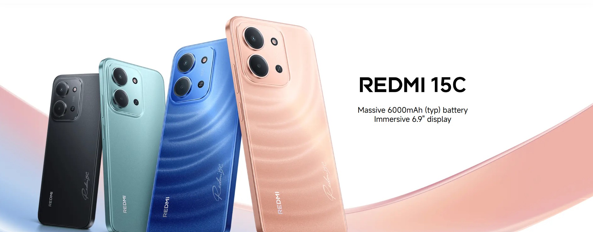 Redmi Operating System Redmi 15C By Xiaomi, 6.9