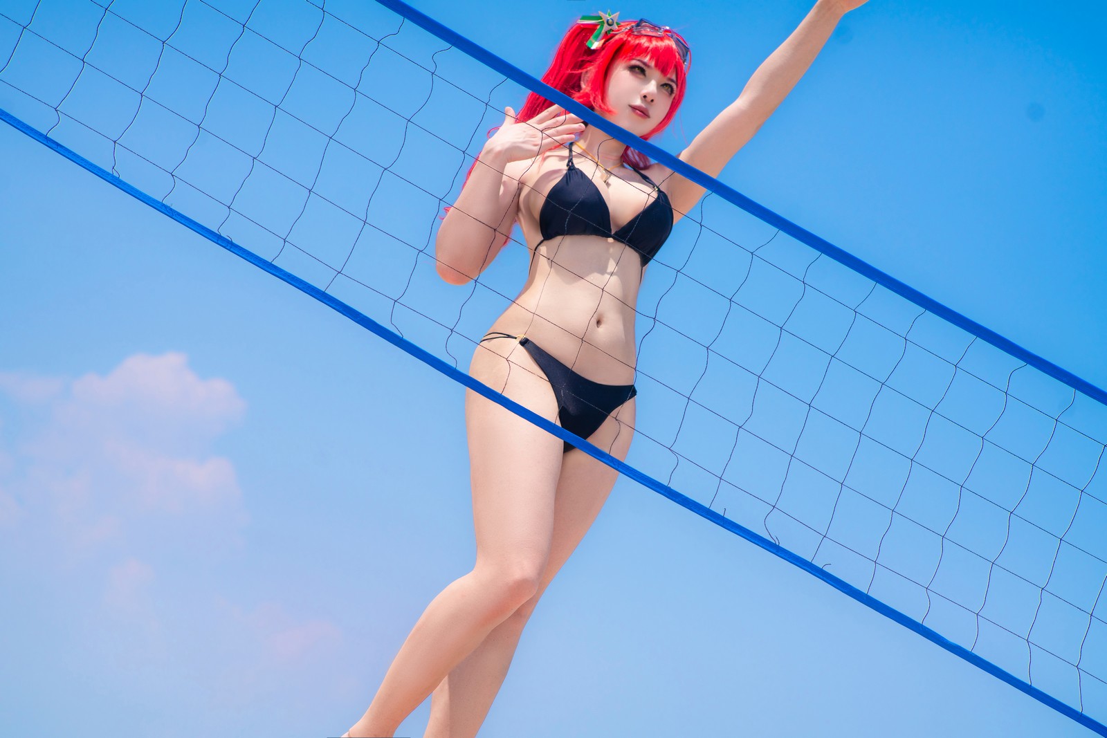 刺青Poi 沙滩排球 Cosplay｜夏日主题 写真合集（含隼隼子）【40P｜667.8MB】插图9