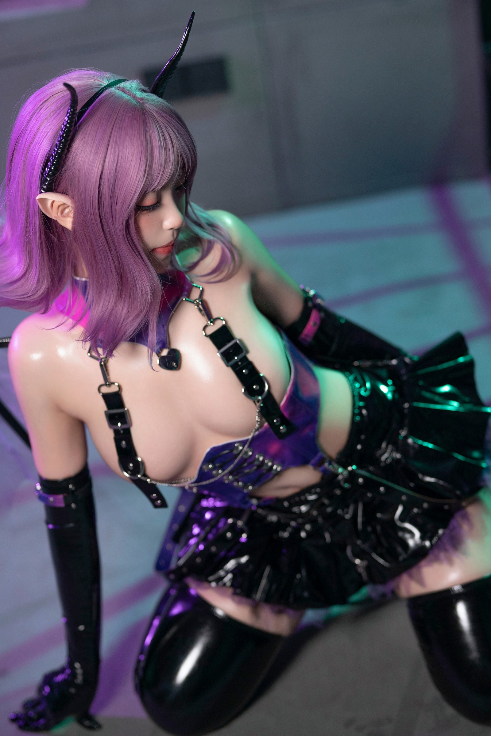 Bangni邦尼 – 囚禁魅魔 Cosplay 高清写真集（108P-1.17GB）暗黑幻想插图3