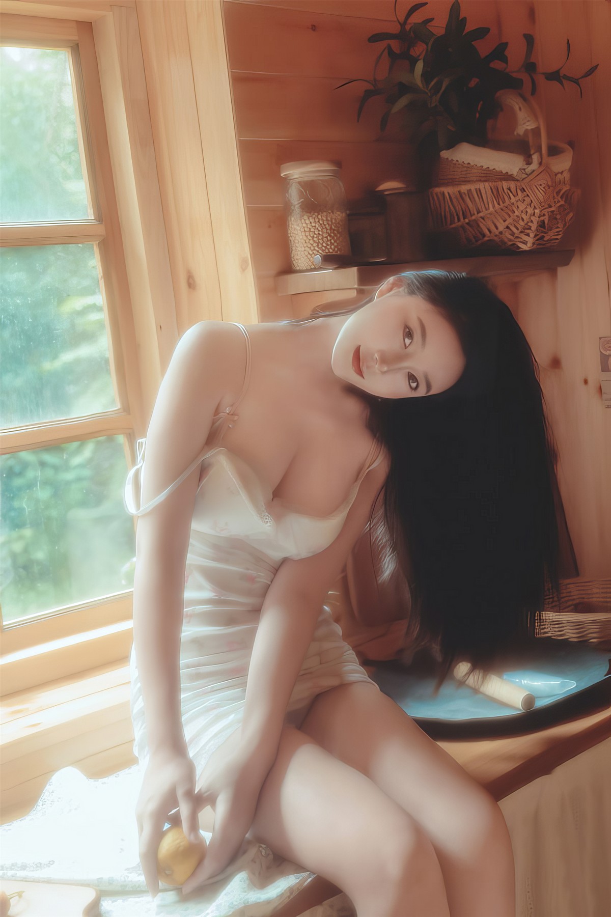 年年nnian 橱窗展示写真 时尚大片风图集插图3