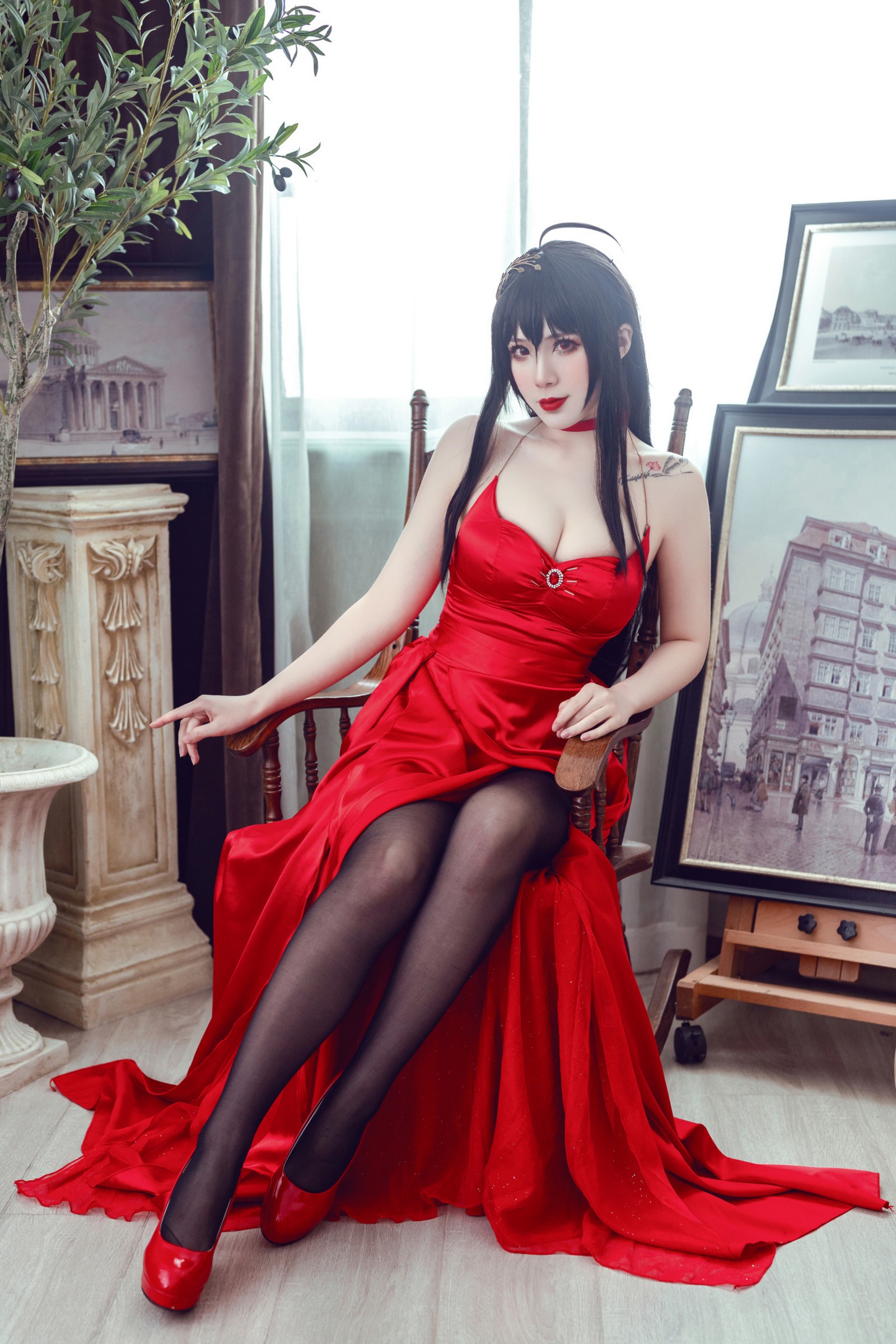 羊大真人 – 大凤 毒苹果 Cosplay 高清写真集（15P-153.3MB）碧蓝航线插图2