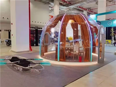 Stargazing Pod Interior – Bedroom