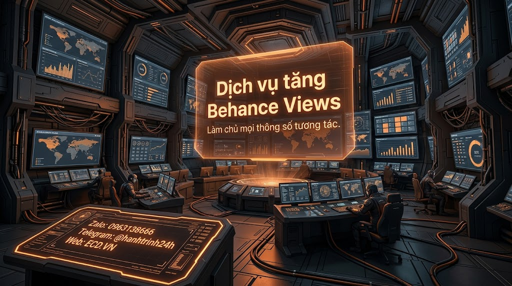 dịch vụ tăng behance views chất lượng