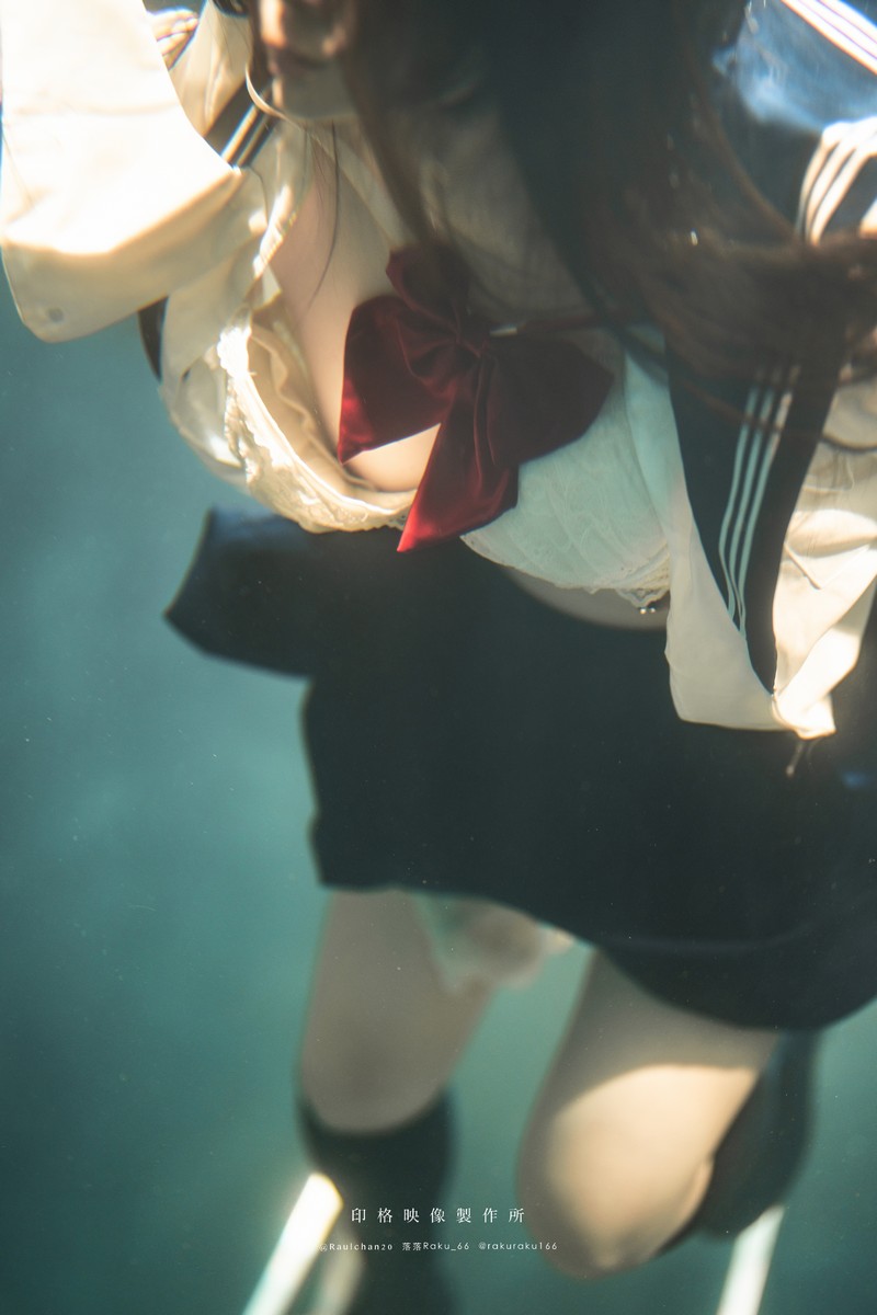 落落Raku 泳池 Bubble 水泳馆主题写真 58P+1V插图2