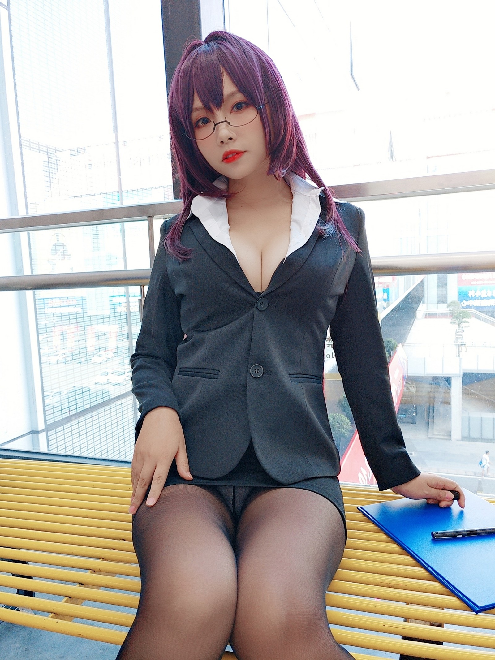 Neko-薇薇 斯卡哈 自拍风 Cosplay 高清写真（11P｜18MB）插图5