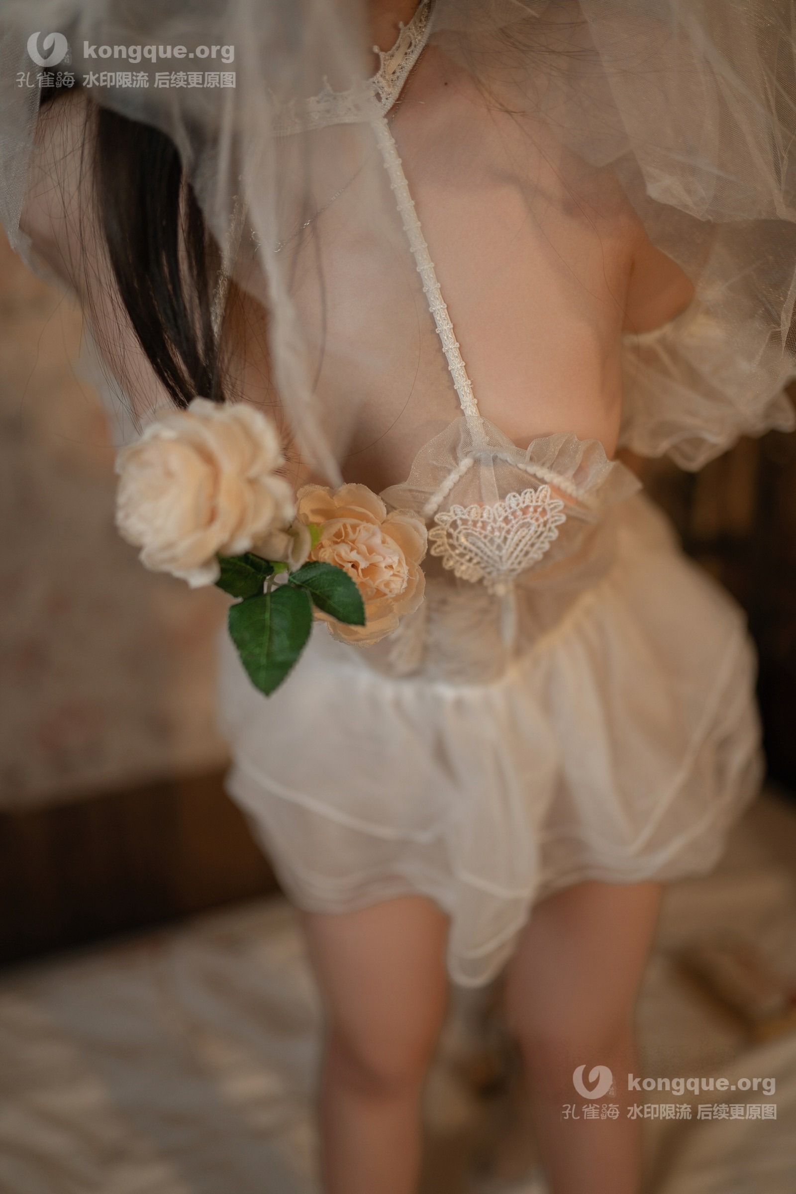 Bangni邦尼 – 白色花嫁 Cosplay 高清写真集（85P-1.02GB）插图8