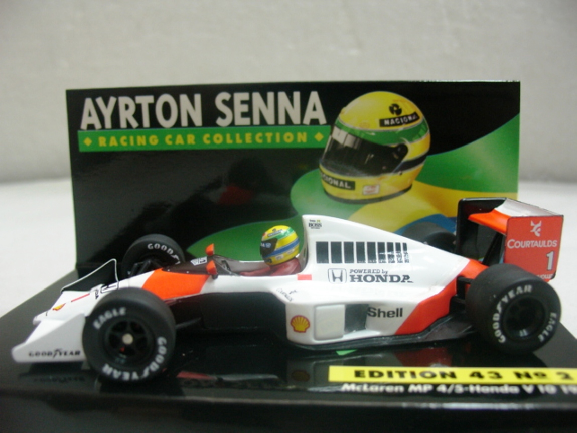 WOW EXTREMELY RARE McLaren MP4/5 Honda Senna Winner Germany