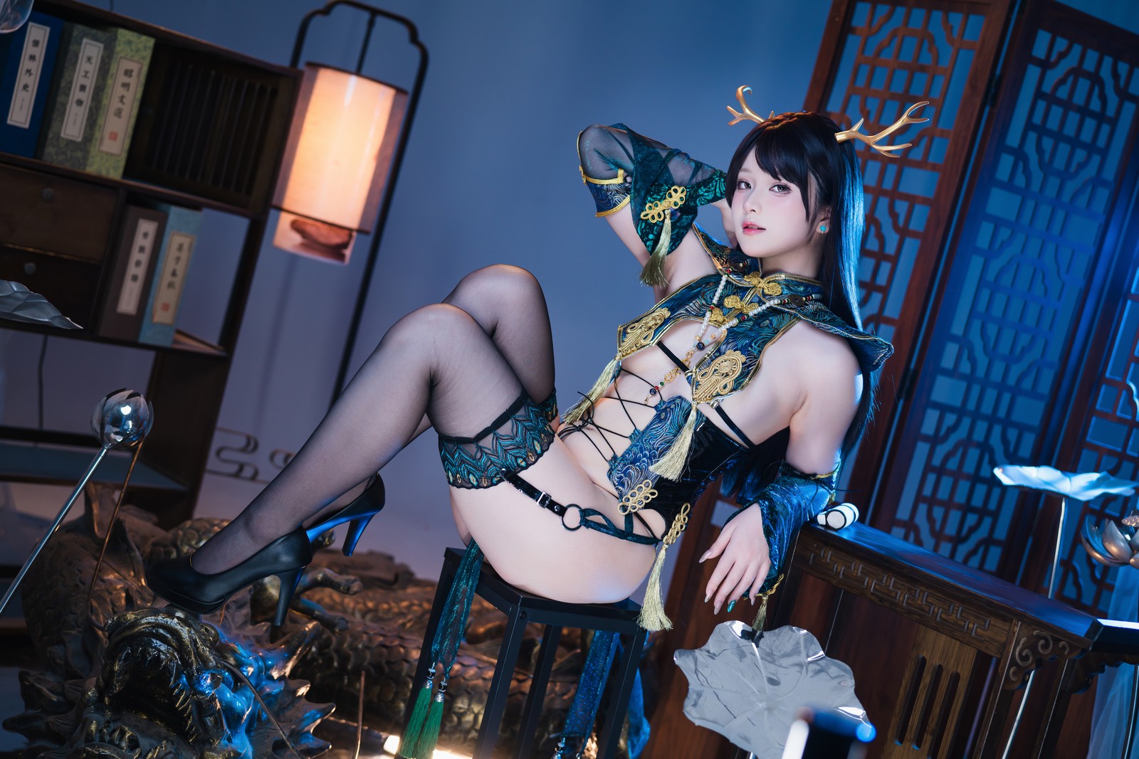 屿鱼 Yuyu 珑·心 原创主题 写真图集（50P｜1.09GB）插图2