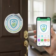 Homeowner maintaining a clean claims record to ensure insurance premium discounts