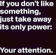 if you dont like something