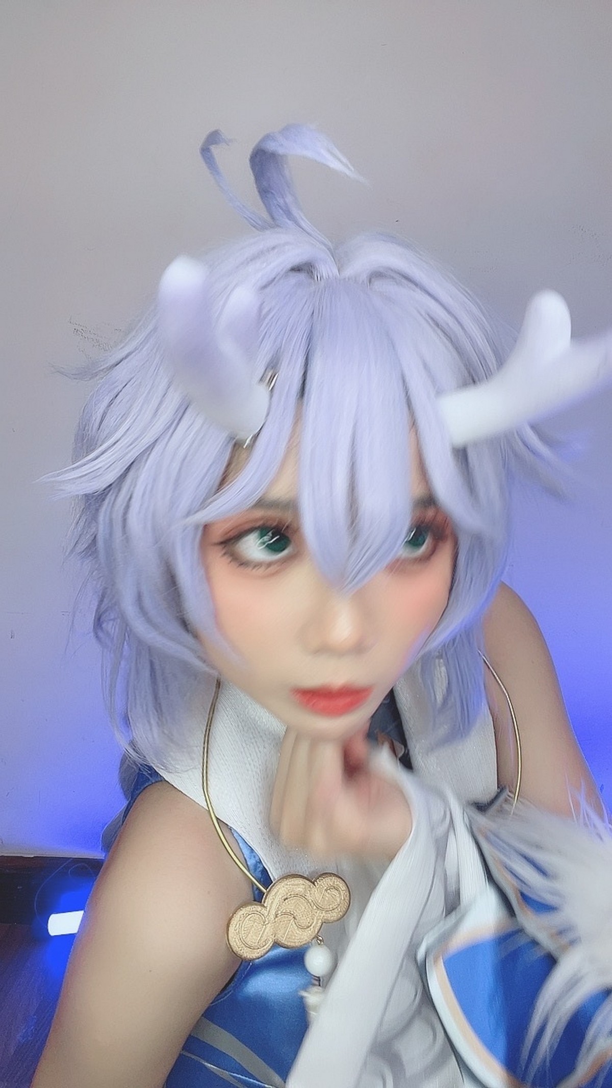 PoppaChan Bailu Cosplay Deluxe (Honkai Star Rail) – 155 Photos 12 Videos 459MB插图6