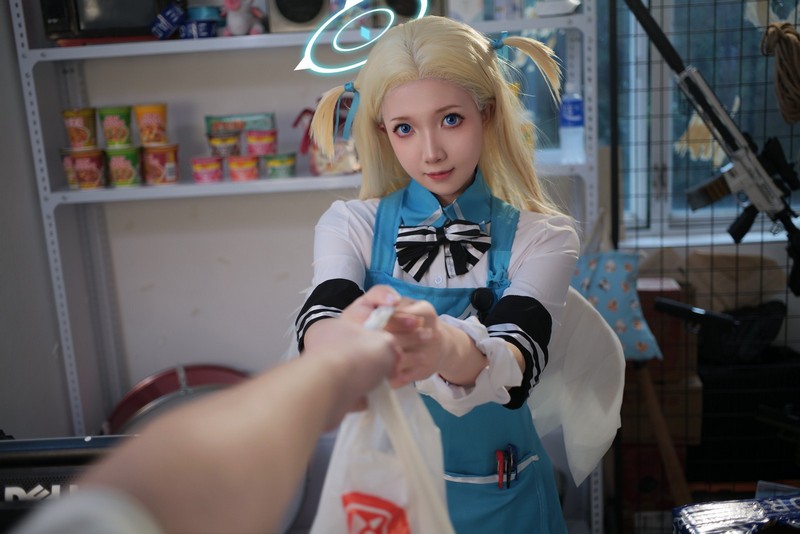 小和甜酒 小空天使便利店 Cosplay 高清写真合集 [115P1V-1.08G]插图2
