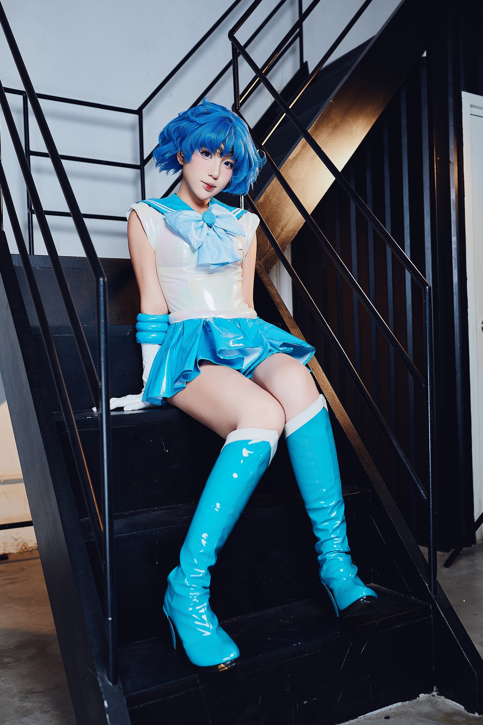 Puy Puy – Sailor Mercury 水手水星 Cosplay 写真（288P+10V-2.26GB）美少女战士插图7