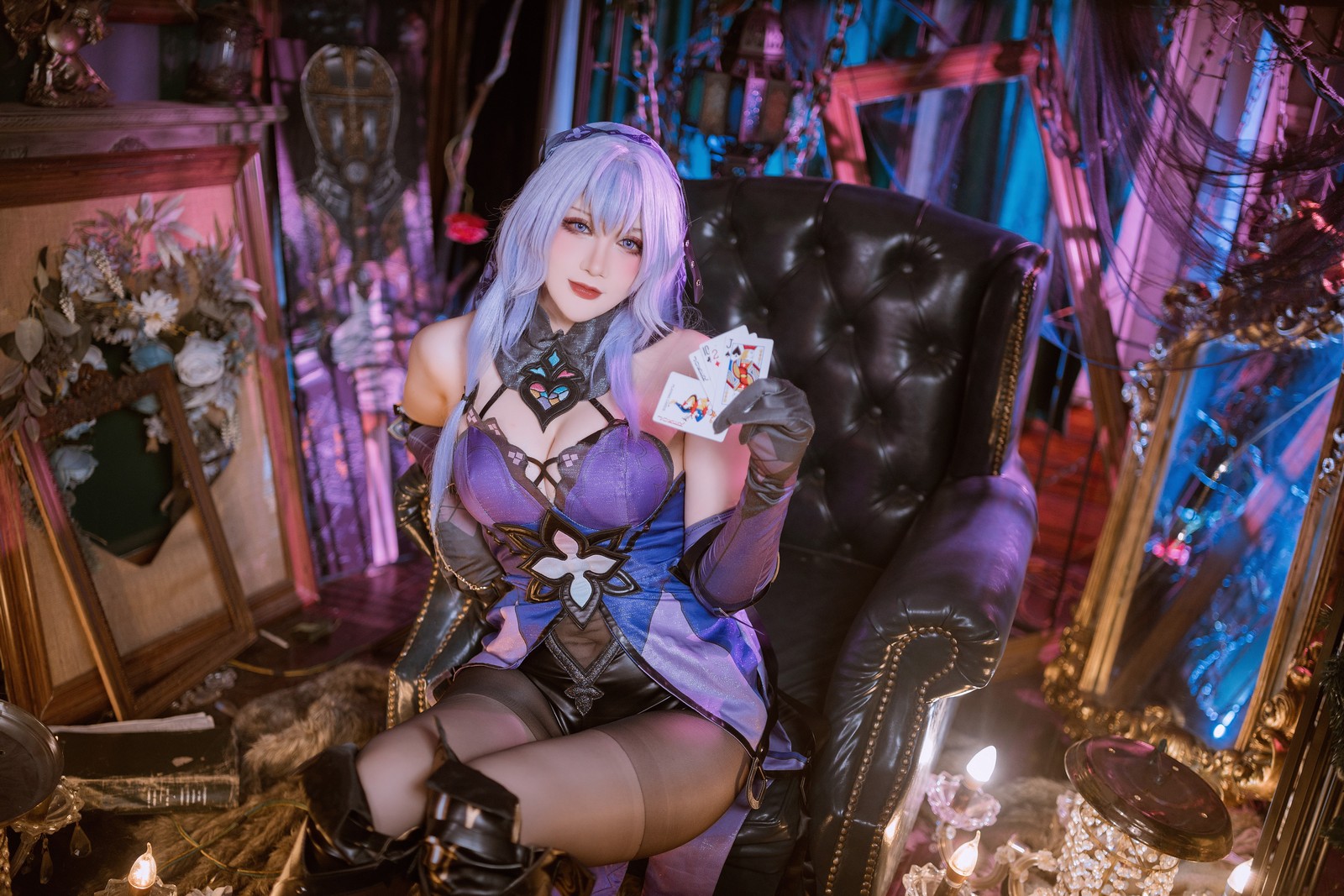 兔胖胖min – 黑天鹅 Cosplay 高清写真集（40P-413MB）角色主题插图7