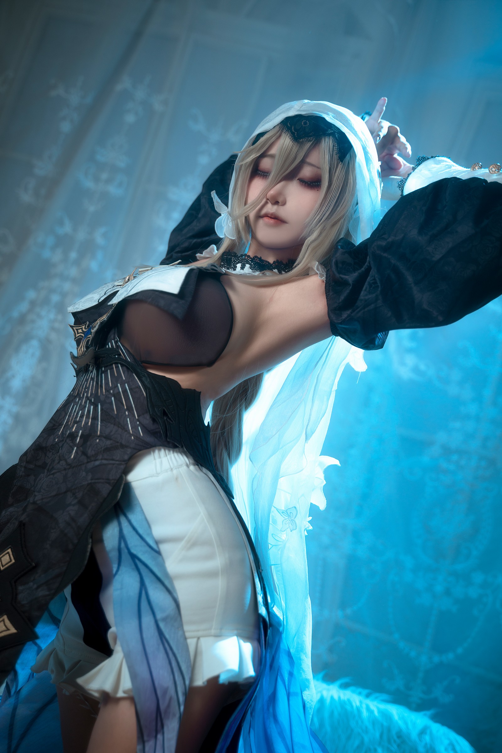 Seya-狮砸 – 崩坏 阿波尼亚 Cosplay 高清写真（15P+4V-172.1MB）插图2