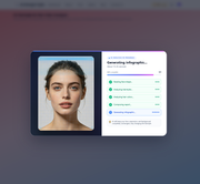 AI analysis in progress with progress tracking