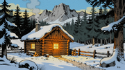 Winter Cabin