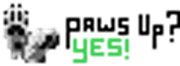 Paws up yes Black trans BG