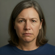 AI-generated female face "Woman5"