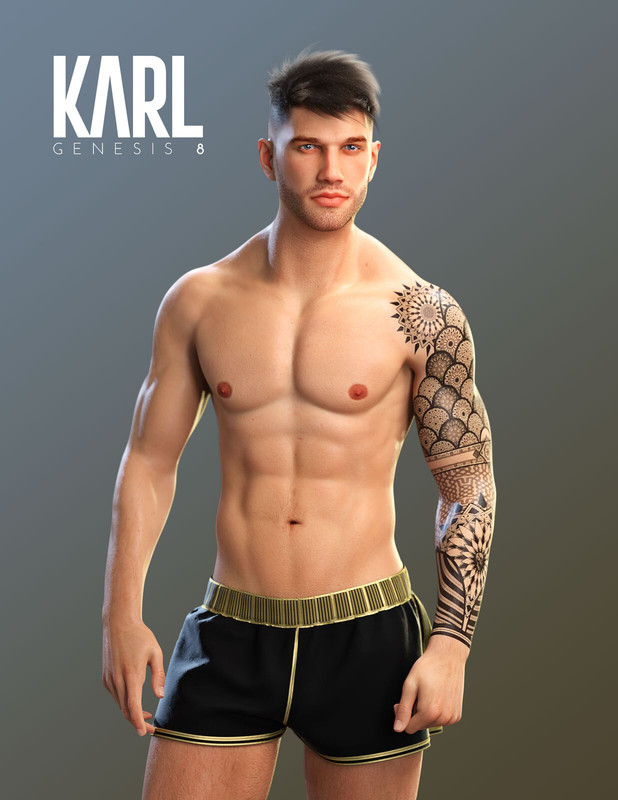 Karl for Genesis 8 Male