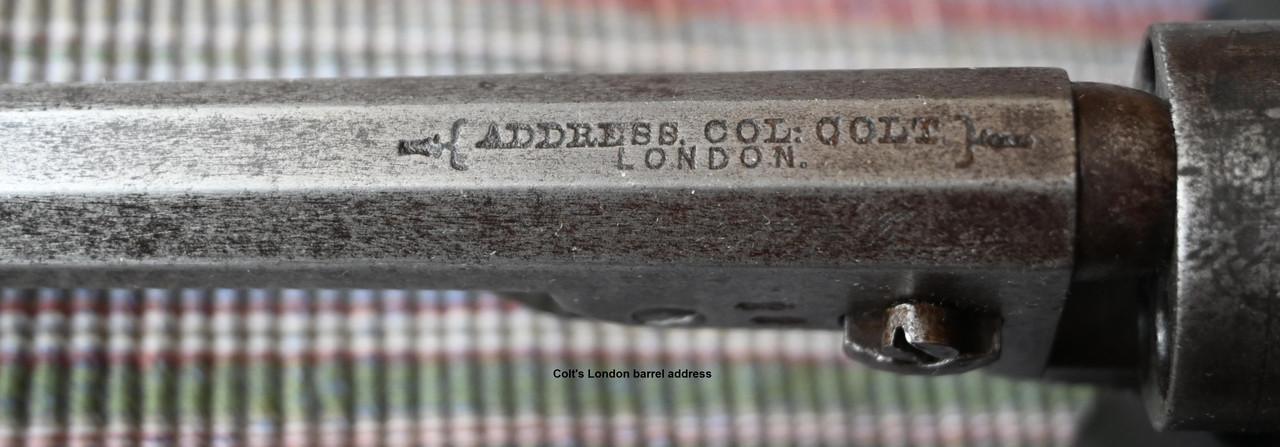 Colt's London Barrel Address