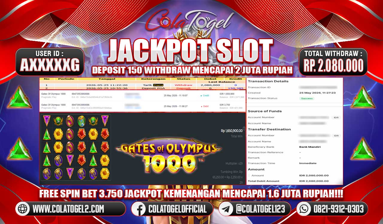 JACKPOT SLOT GACOR!!