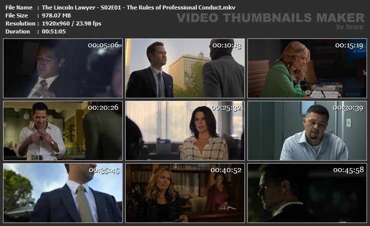 The Lincoln Lawyer - S02E01 - The Rules of Professional Conduct.mkv