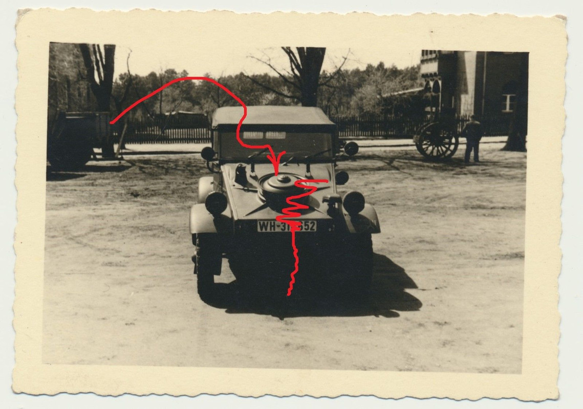 Russland deutscher VW Kübelwagen Jeep Geländewag