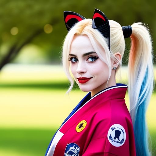 Harley-Quinn-wearing-a-kimono-88