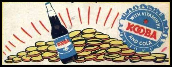 Kooba Cola advertisement from early 1940s