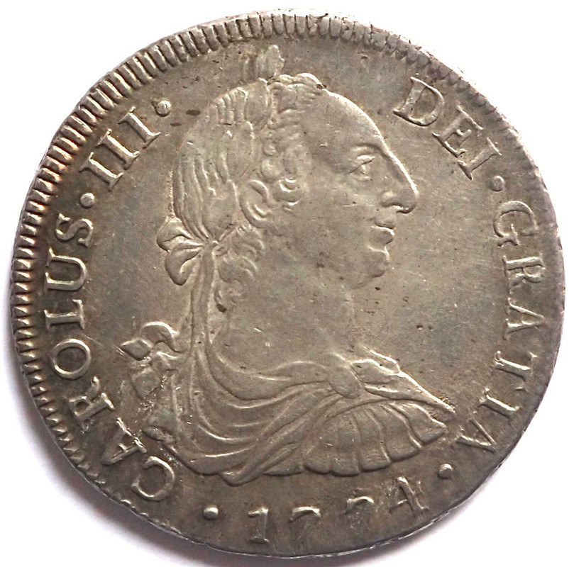 8 Reales de 1774 Carlos III. Lima. MJ P1240014sexp