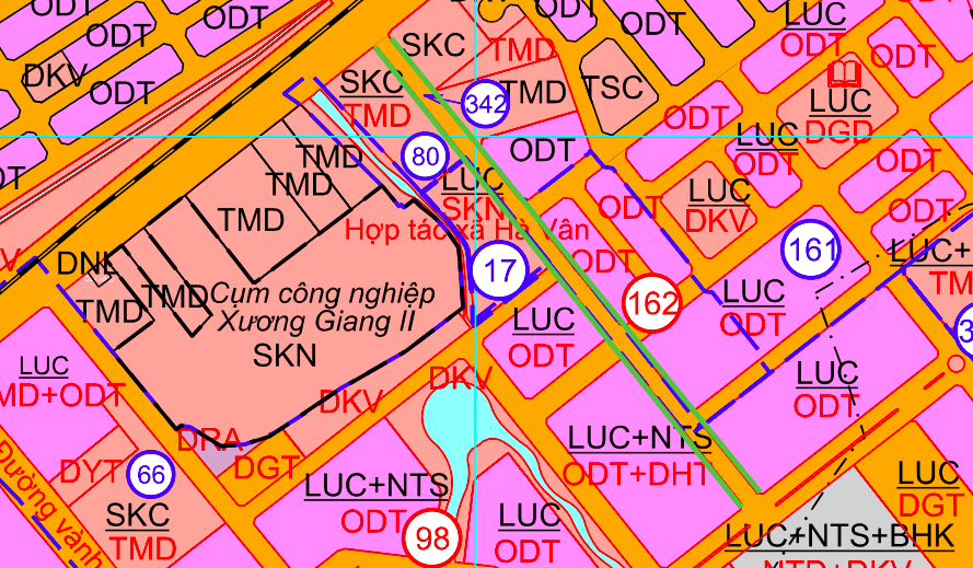 phuong Bac Giang tinh Bac Ninh duong se mo 19 Đường sẽ mở ở phường Bắc Giang, tỉnh Bắc Ninh