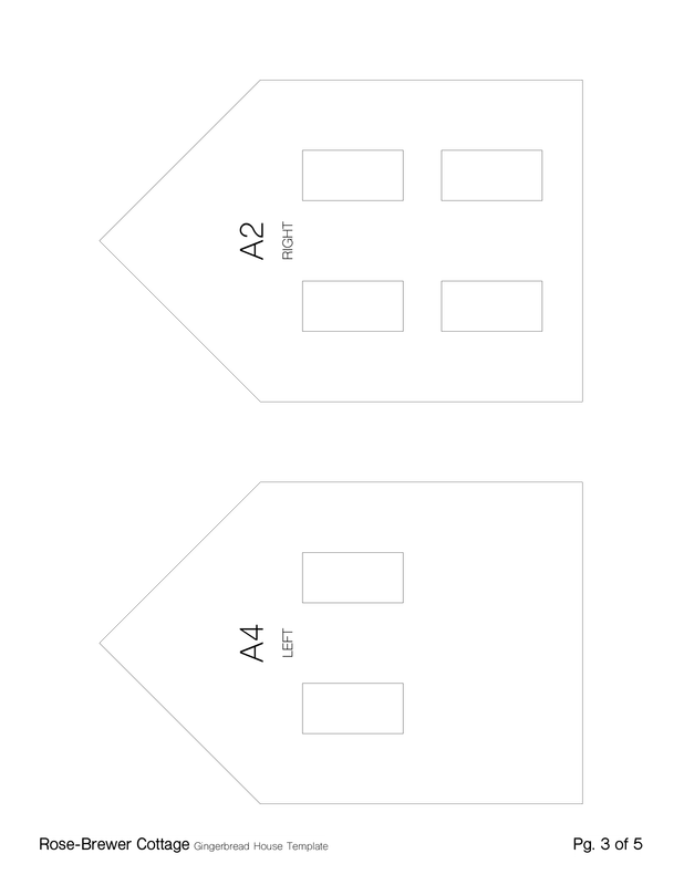 Gingerbread Template Page 3 of 5