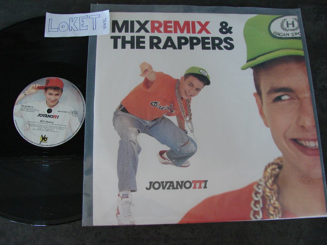 Jovanotti - Mix Remix & The Rappers [12" Vinile] (1988) .FLAC Hi Res 3221 Kbps