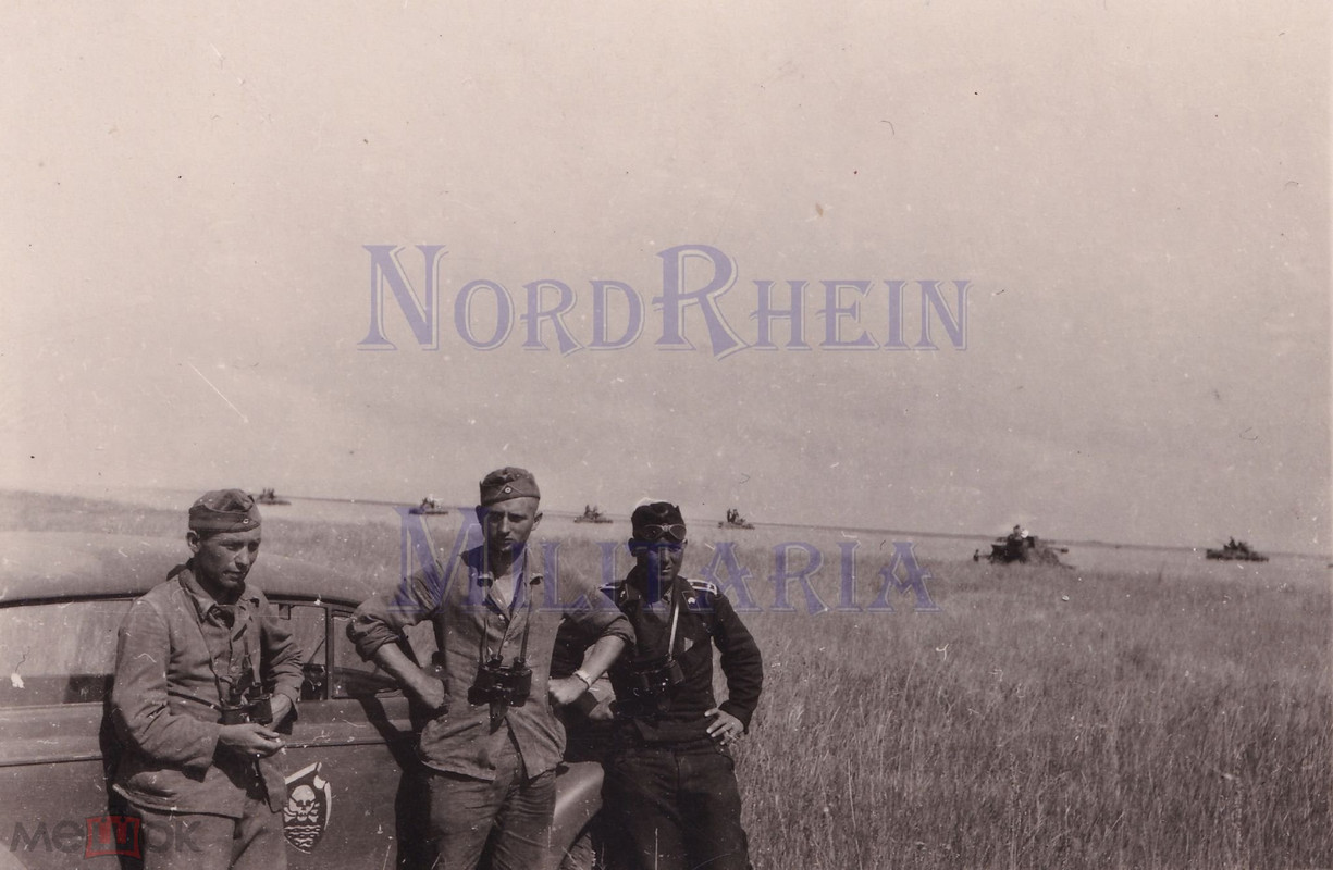 Солдаты 18й танковой дивизии Вермахта. 1943. Курская битва!