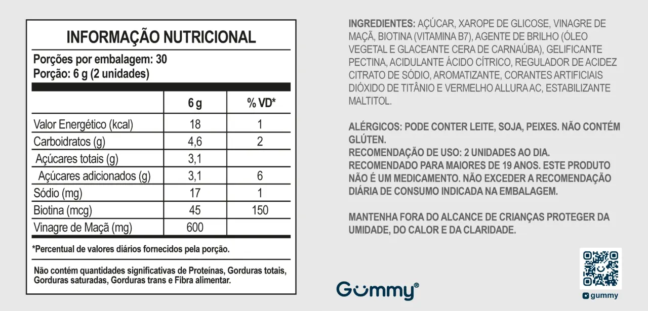 Tabela Nutricional