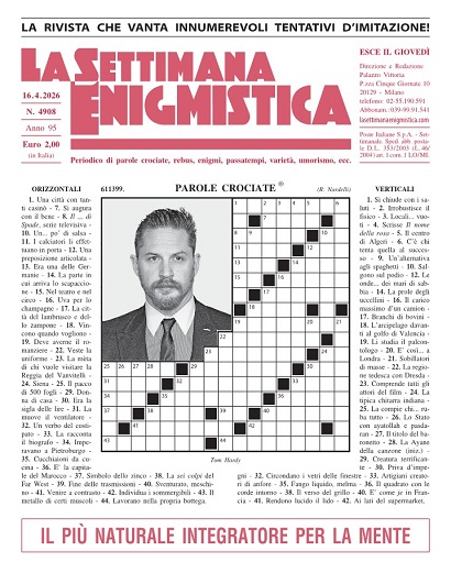La Settimana Enigmistica N. 4908   (16 Aprile 2026)