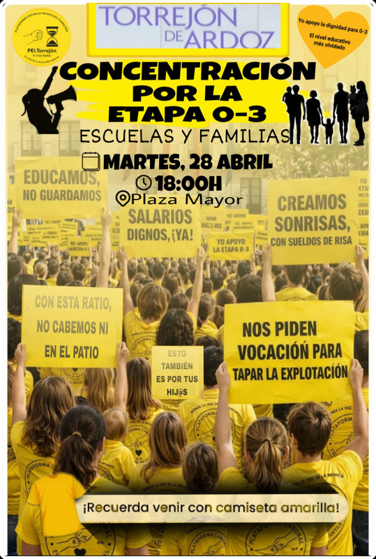 Foto cedida por Marea Amarilla