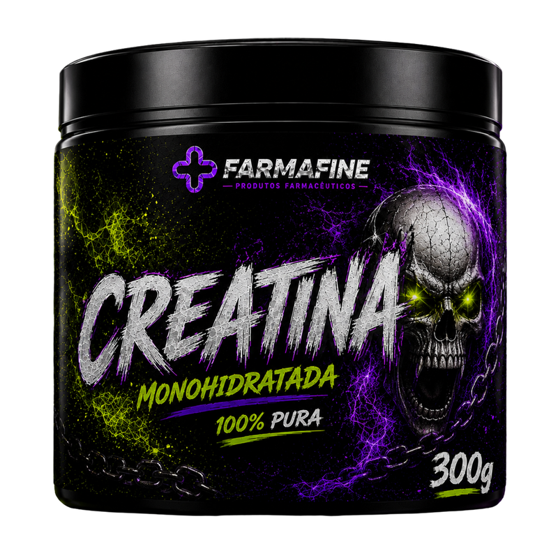 Creatina Monohidratada 300g Farmafine