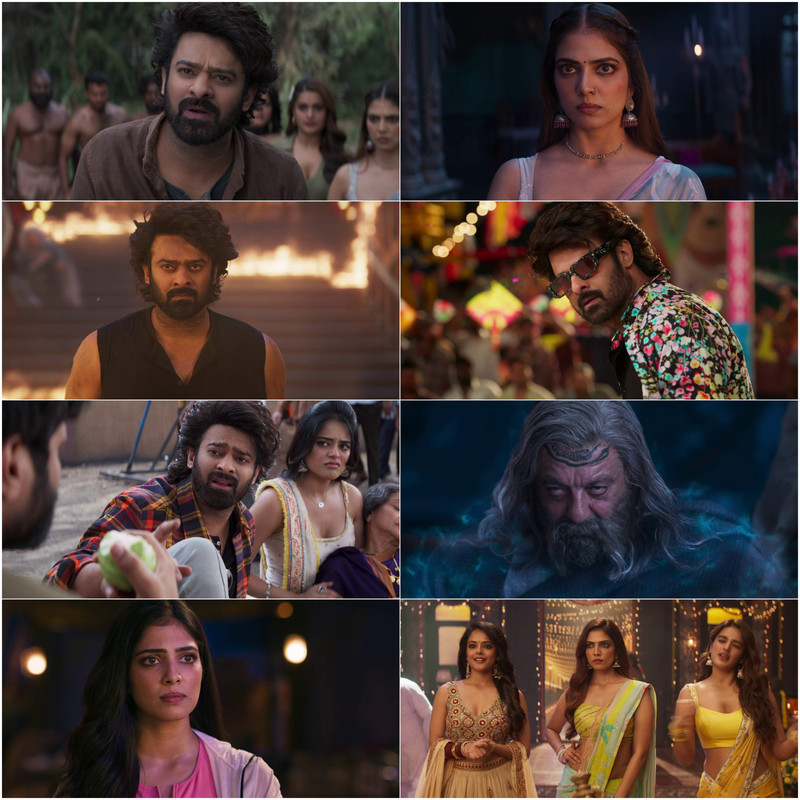 The Raja Saab (2026) Dual Audio [Hindi (Clean) + Telugu] Full Movie HD ESub screenshot