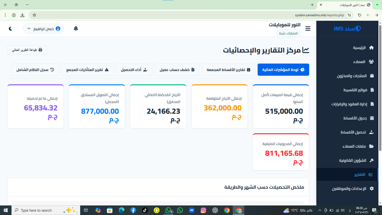 مركز التقارير والإحصائيات