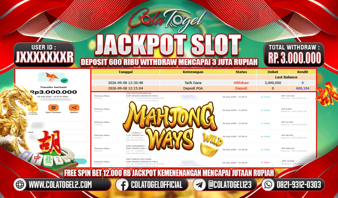 JACKPOT SLOT GACORR!!