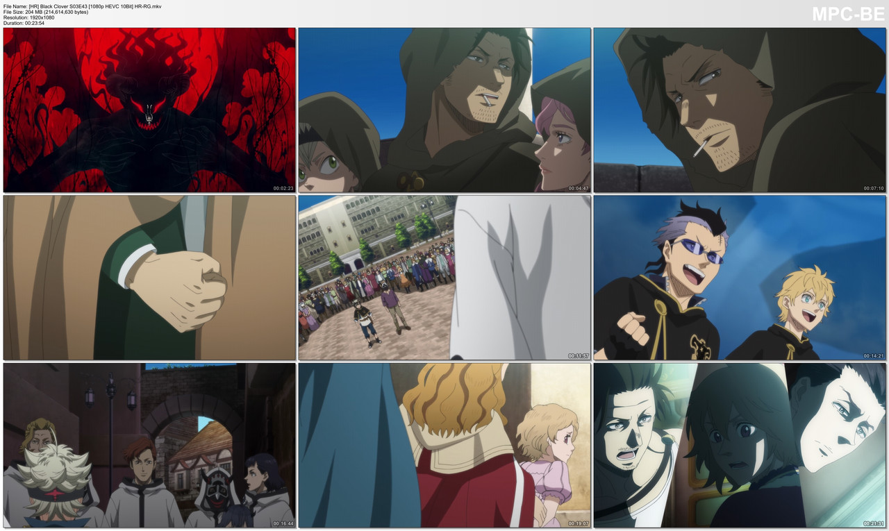 [HR] Black Clover S03E43 [1080p HEVC 10Bit] HR-RG.mkv_thumbs