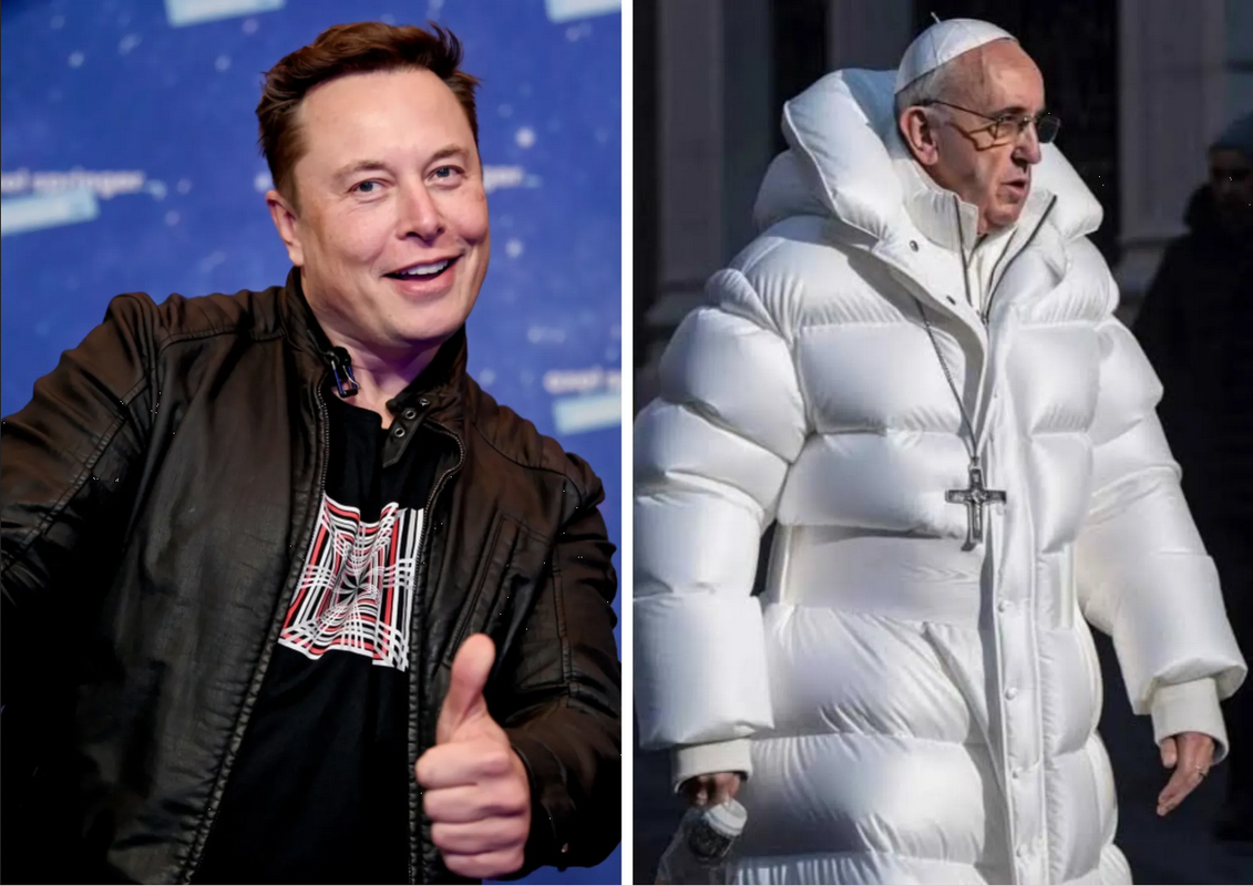 ¿Cómo se ve Elon Musk vestido como el Papa? Esta IA nos muestra