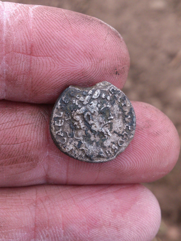Roman silver as dug 07042013