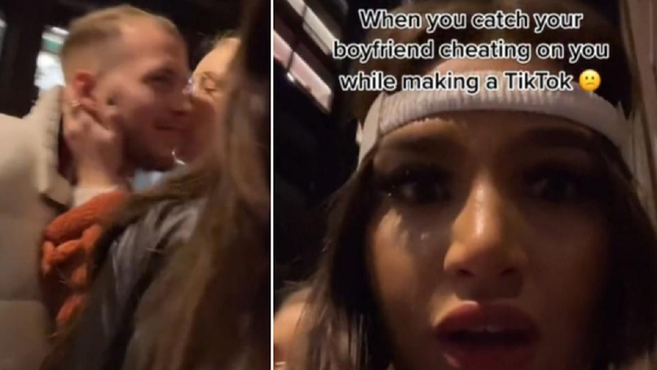Gracias a TikTok una mujer cacha a su novio infiel, todo quedó grabado